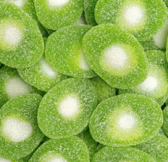 Vidal saure Kiwi Scheiben