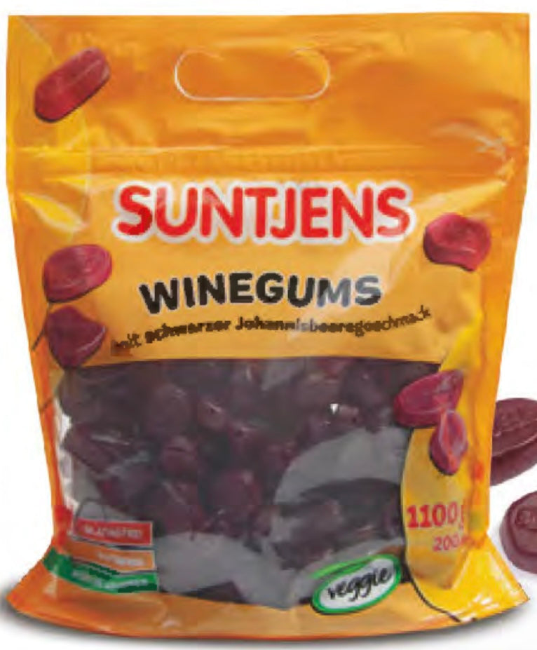 Suntjens Cassis Winegumms - vegetarisch