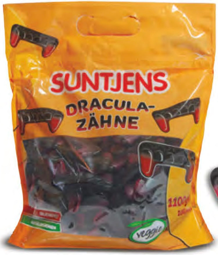 Suntiens Dracula-Zähne - vegetarisch