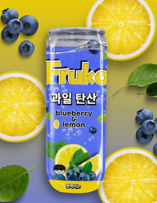Fruko Blueberry & Lemon 330g (inkl. Pfand)