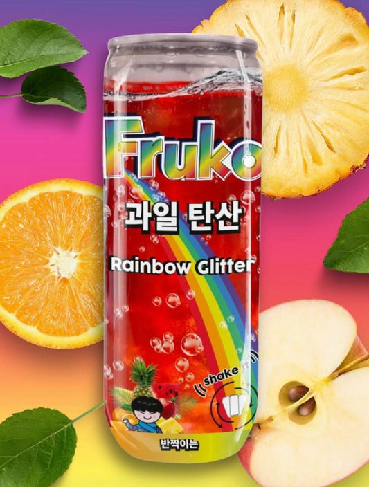 Fruko Rainbow Glitter 330ml (inkl. Pfand)